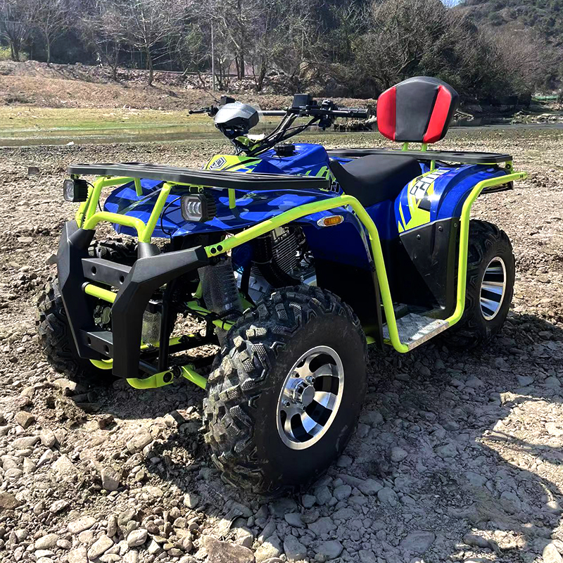 Chain Drive Shock Absorption ATV With Backrest