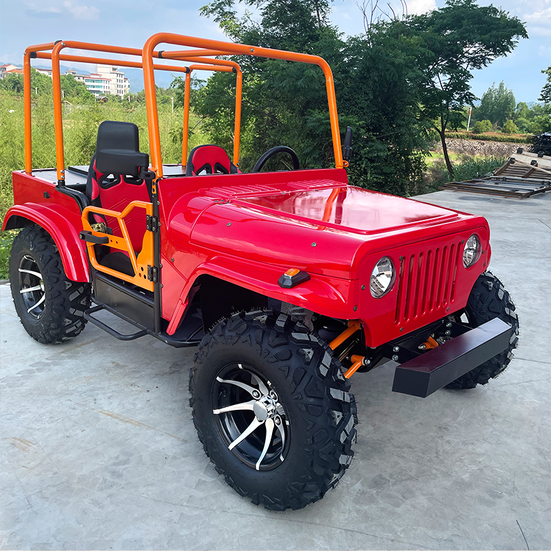 Leisure Mini Convertible Jeep UTV With Guardrail