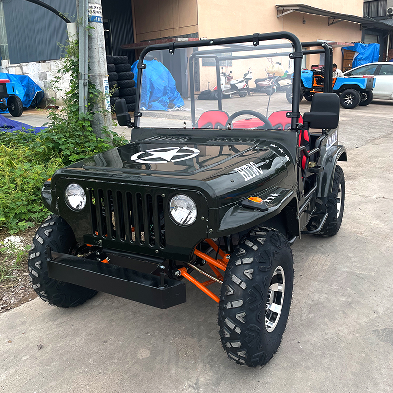Leisure Mini Convertible Jeep UTV With Guardrail