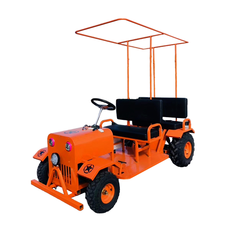 Multi-Function Four-Wheel Sightseeing Electric Tractor