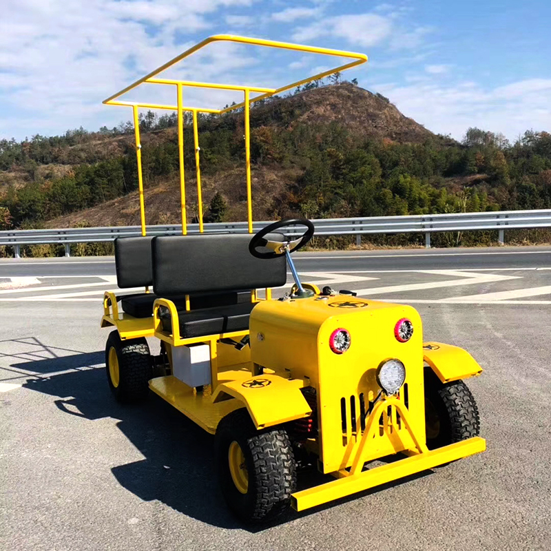 Multi-Function Four-Wheel Sightseeing Electric Tractor