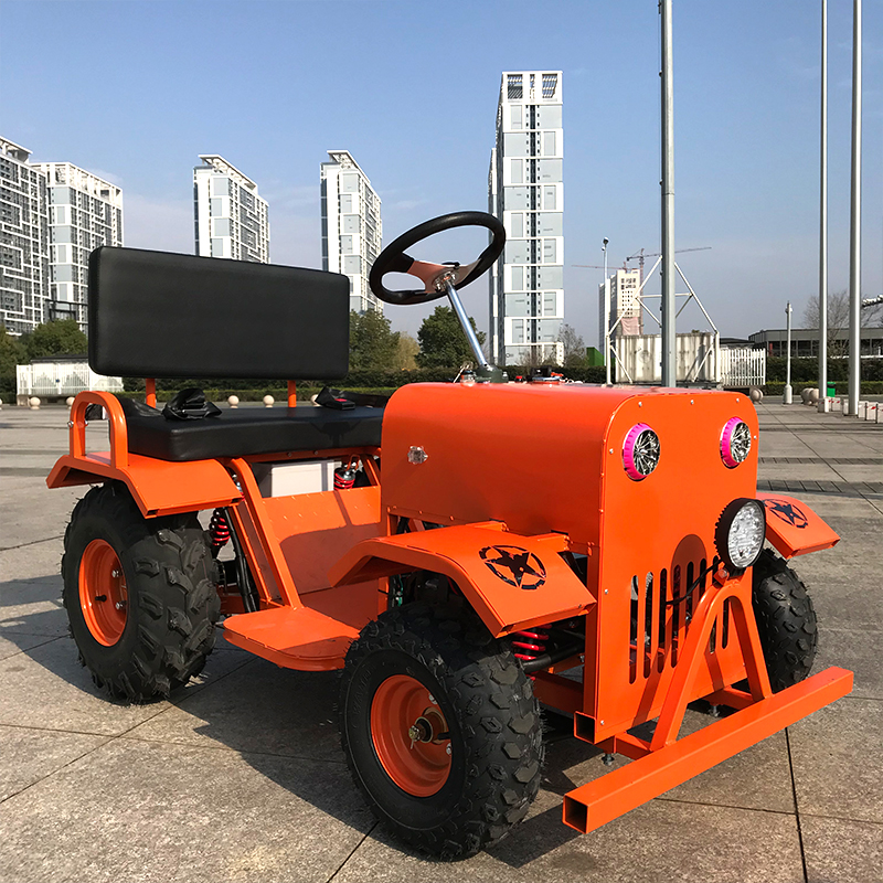 Multi-Function Four-Wheel Sightseeing Electric Tractor
