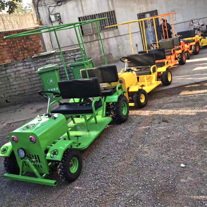Multi-Function Four-Wheel Sightseeing Electric Tractor