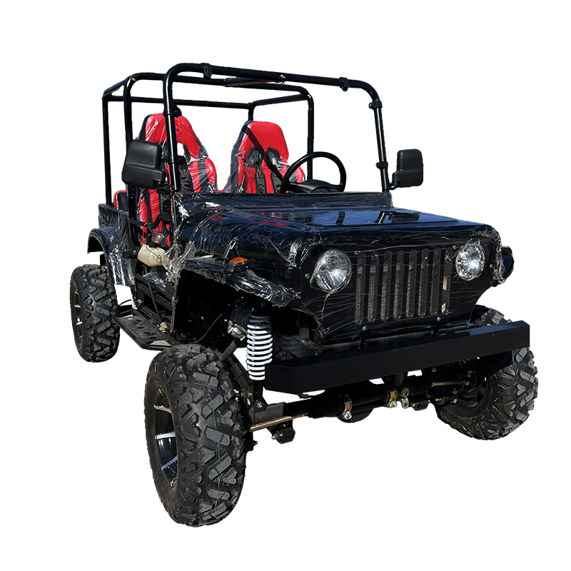 Recreational All Terrain Jeep UTV With Rearview Mirror