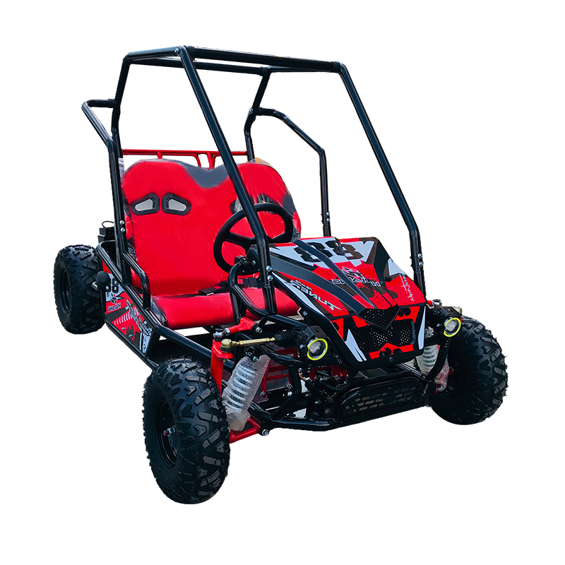 Two-Seater Parent-Child Go-Kart With Roof